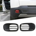 Rear Tail Fog Light Lamp Frame Trim Cover For Jeep Renegade 2015-2018 