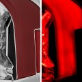 Akkon Fits 2007-2008 Dodge Ram 1500 07-09 2500 3500 Pickup Led Chrome Tail Lights Brake Lamp Pair Driver Passenger 