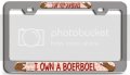 I Can T Keep Calm Because Own A Boerboel Dogs Pets Ch 3d Metal License Plate Frame Auto Suv Truck Tag Holder Z59 