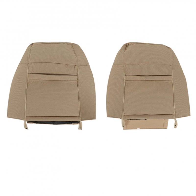 Tan Cloth Seat Cover 4 Piece Set For 2011 2012 2013 2014 F150 Front Driver And Passenger Bottom Lean Back Replacement Covers