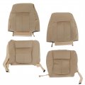 Tan Cloth Seat Cover 4 Piece Set For 2011 2012 2013 2014 F150 Front Driver And Passenger Bottom Lean Back Replacement Covers