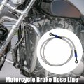 X Autohaux Brake Hose An3 28 90 Degree M10 Motorcycle Hydraulic Line Oil Pipe Fitting For Atv Motocross Racing Bike 130cm