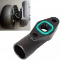Foruly Turbo Mount With O-ring For T4 T6 Mid Frame 10an Orb Drain Carbon Steel Black 