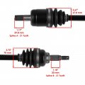 For Front Left Cv Joint Axle Honda Trx450fe Trx450fm Foreman 450 Es S 2002-2004 Mod-ztf1-7480