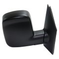 Passenger Side Door Mirror For Gmc Savana 3500 2008 To 2021 Replacement Gm1321395 20838066 Black Standard Style Mount 