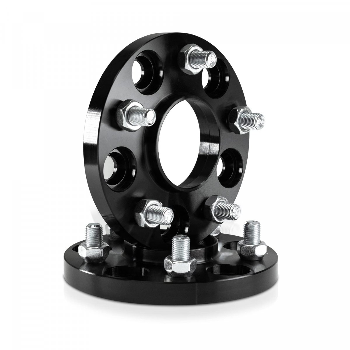 2pcs 15mm Black Hub Centric Wheel Spacers 5x120 To Center Bore 66 9mm Compatible For 2010-2022 Camaro 2014-2020 Impala