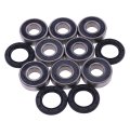 Jeenda 12pcs Rear Trailing Control Arm Bearing Seal Kit For Can Am Outlander Renegade 2012-2019 706000826 293200132 293200144 