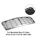 Front Bumper Grill Grille For Benz E-class W124 S124 C124 06 1993-1995