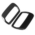 Dry Carbon Fiber Hood Air Vent Cover Bonnet Intake Scoop 2 Pieces For 2019 2021 Glossy Black Inlet Trim Replacement Parts