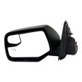 Driver Side Door Mirror For Mercury Mariner 2008 2009 2010 2011 2012 Power Heated Manual Folding Textured Black Blind Spot 