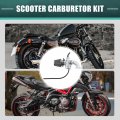 X Autohaux Pz22 Carburetor 22mm Carb Kit With Hand Choke Lever 38mm Air Filter For 110cc 125cc Atv Quad Dirt Bike Pit Scooter