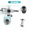 Pz22 Carburetor 22mm Carb Kit With Hand Choke Lever 38mm Air Filter For 110cc 125cc Atv Quad Dirt Bike Pit Scooter Go Karts