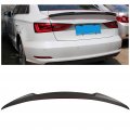 Ocpty Spoiler Wing Compatible With 2016 For Audi A3 E-tron Rear Trunk Self-adhesive Tape