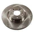 Brake Disc For Hyundai Genesis Coupe 2010 2016 Front Driver Or Passenger Side Surestop Pro Line Series Plain Surface Cast Iron 