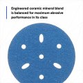 3m Hookit Blue Abrasive Discs 36142 Multi-hole 3 In 80 Grade Pack Of 50 Virtually Dust-free For Auto Sanding Body Repair