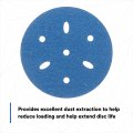 3m Hookit Blue Abrasive Discs 36142 Multi-hole 3 In 80 Grade Pack Of 50 Virtually Dust-free For Auto Sanding Body Repair