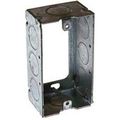 Hubbell-raco 653 1-1 2-inch Deep Handy Box Extension Welded 8 1 Knockouts 4-inch X 