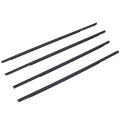 4pcs Window Weather Stripping Moulding Trim Seal Belt For Honda Civic 1996-2000 1 4l 72410-s04-003 72450-s04-003 72910-s04-003