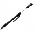 Hahaha-flexible Oil Dipstick Driver Side For 1955-1979 Sbc Chevy 265 283 327 350 5 7l Black