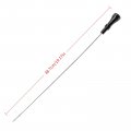 Hahaha-flexible Oil Dipstick Driver Side For 1955-1979 Sbc Chevy 265 283 327 350 5 7l Black
