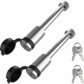 Hitch Lock Pin 2 Pack 5 8 In Trailer Receiver Locking For And Receivers Class Iv Locks With Keys Car Truck Towing 