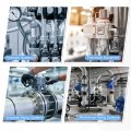 1 4 In Npt Male Pipe Plug 316 Stainless Steel Outer Square Head Solid Thread Bung For Hydraulic And Pneumatic Systems Silver