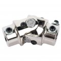 Ocpty Chrome Single Universal Steering Joints 11 16-36 Spline X 3 4 Dd U-joint Shaft