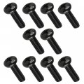 Caltric 10x Bolt M6x20 Screw Compatible With John Deere 2210 Compact Utility Tractor