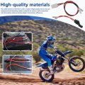Battery Wire Harness Kit For Razor Pr200 V27 And Up Mx350 V33 Mx400 Pocket Mod V45 3 Holes Plug With 30 Amp In Line Fuse