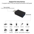 10pcs Usb-c 3 1 Male To Usb A Female Adapter Converter Plug And Play Up 5gbps Black