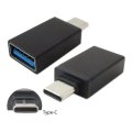 10pcs Usb-c 3 1 Male To Usb A Female Adapter Converter Plug And Play Up 5gbps Black