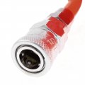 Uxcell 6 Meters Length 10mm X 5mm Polyurethane Coiled Air Hose Tube Orange