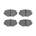 Disc Brake Pads For Mazda Miata 1999 2000 2001 2002 Front 4 34 Inner Pad Width 2 25 Outer Height 0 51 In Thickness 