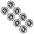 Caltric Front And Rear Wheel Nut Compatible With Honda Rincon Trx680fga 4x4 Gpscape 2006-2009 Qty 8