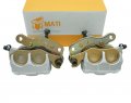 M Mati Front Left Right Brake Calipers Pads For Kawasaki Teryx 750 Krf750 2008-2013 43080-0082 43080-0083