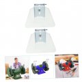 Gadpiparty 6 Pcs Grinder Guard Bench Replacement Parts Universal Shield Accessories Eyeshield Safety Tool Components Blindfold