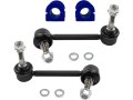Front Sway Bar Link And Bushing Kit 4 Piece For 2005-2018 Toyota Tacoma With 29mm Or 30mm Diameter 