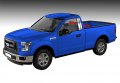 For 2015-2019 Ford F150 Regular Cab No Keypad 4pc Stainless Steel Chrome Pillar Post Trim 
