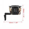 X Autohaux 2pcs 89348-33060 Car Rear Bumper Pdc Parking Sensor Retainer Holder Bracket For Toyota Sienna Sequoia Lexus Gx460