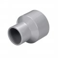Uxcell Pvc Dwv Reducing Coupling Schedule 40 Gray 32mm X 50mm Socket 5pcs