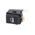 Rear Door Lock Switch For Gmc Savana 1500 2003 To 2014 Black Push Button 3 Terminal Male Blade Square Female Connector 