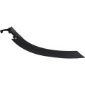 Rear Passenger Side Wheel Opening Molding For Honda Cr-v 2017 2018 2019 2020 2021 2022 Matte Black Textured Pp Plastic Rubber