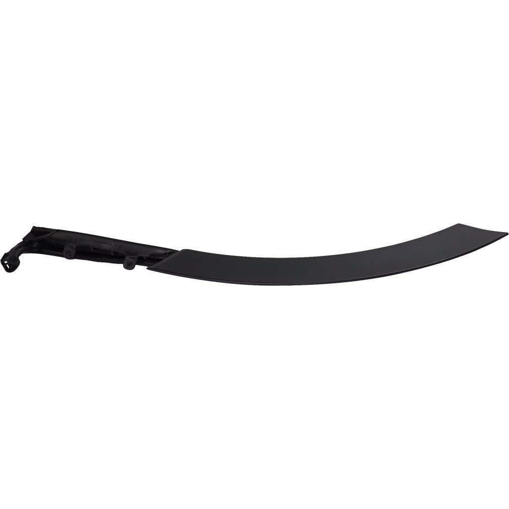 Rear Passenger Side Wheel Opening Molding For Honda Cr-v 2017 2018 2019 2020 2021 2022 Matte Black Textured Pp Plastic Rubber