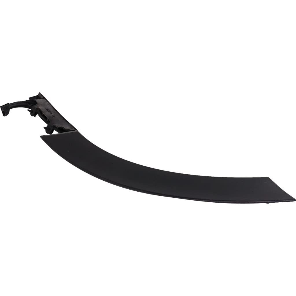 Rear Passenger Side Wheel Opening Molding For Honda Cr-v 2017 2018 2019 2020 2021 2022 Matte Black Textured Pp Plastic Rubber