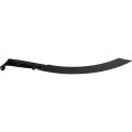 Rear Passenger Side Wheel Opening Molding For Honda Cr-v 2017 2018 2019 2020 2021 2022 Matte Black Textured Pp Plastic Rubber 