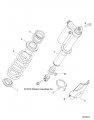 Polaris Rzr Spg-250 3 70fl 04-3 04 Id Ls M99al Genuine Oem Part 7044601-630 Qty 1