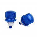 Xx Ecommerce Motorcycle Motorbike 1pair Universal M6 License Plate Frame Bolt Refit Screw Nut Caps Knurled Atv Dirt Bike 