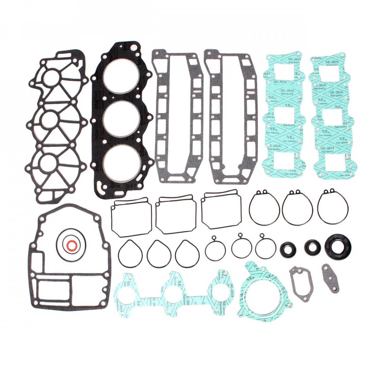 Boat Engine 6h4-w0001-02 6h4-w0001-a2 6h4-w0001-01 6h4-w0001-a1 6h4-w0001-00 Power Head Powerhead Gasket Kits For Yamaha
