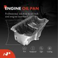A-premium Engine Oil Pan Sump With Drain Plug Compatible Acura El Base 1997-2000 Honda Civic Ex Gx Hx 1996-2000 1 6l Sohc Gas