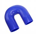 Id 3 In 180 Degrees U Bend Elbow Silicone Hose Coupler Blue Ply Reinforced High Temp Pure For Turbo Intercooler Piping And 